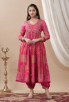 FF Muslin Digital Printed Designer Kurti With Bottom Dupatta Wholesalers In Delhi
